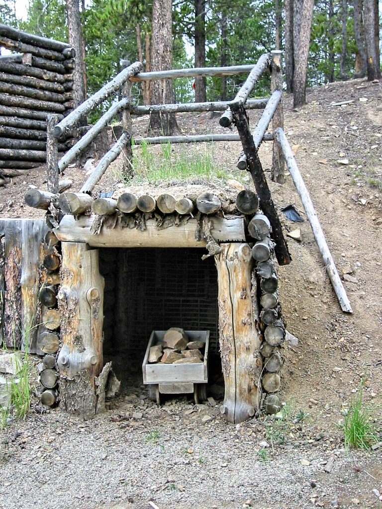Mine Shaft Entrance David Broberg Flickr