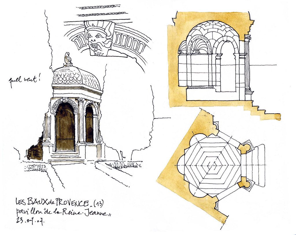 13 BauxdeProvence, pavillon de la Reine Jeanne Gérard Michel Flickr