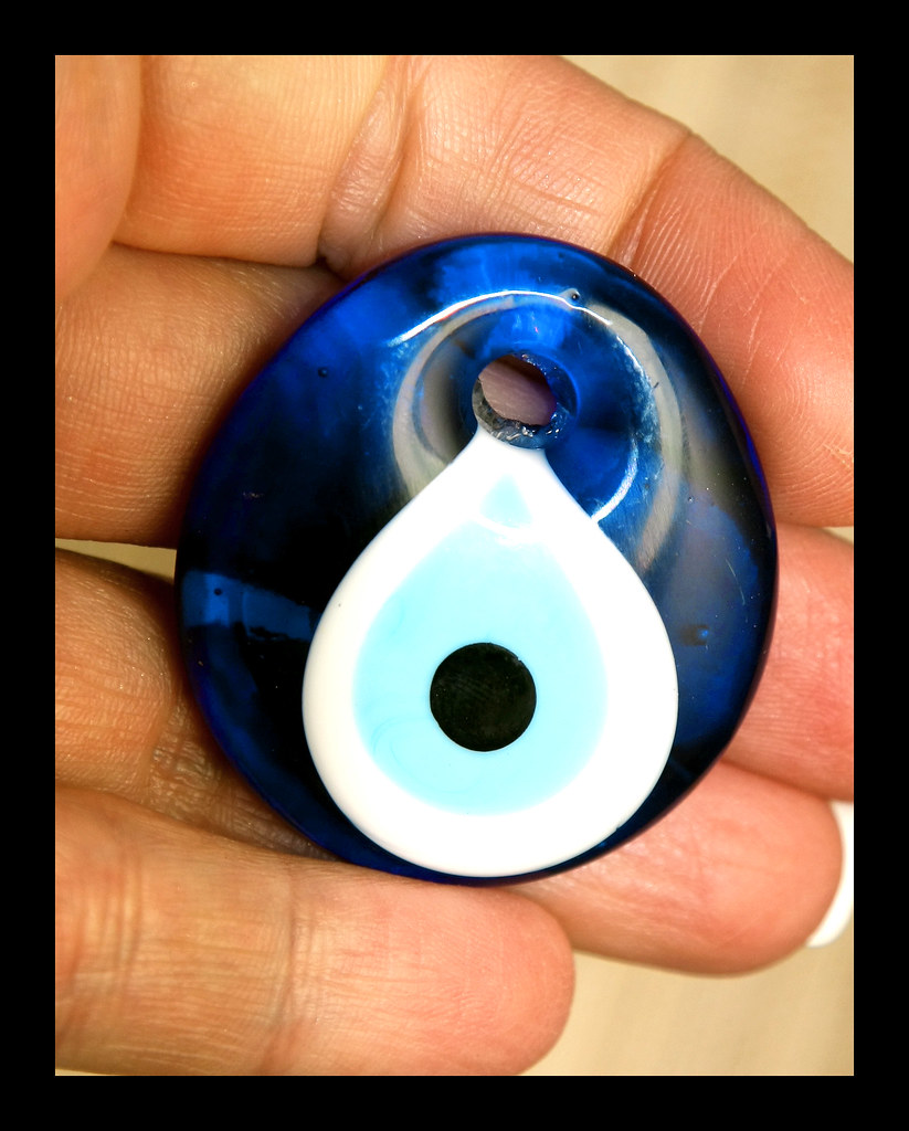 The Evil Eye...good luck pendant Sandra Miller Flickr