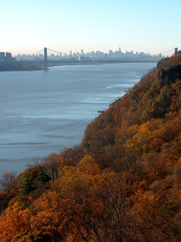 Manhattan from the Palisades The Hudson Palisades with the… Flickr