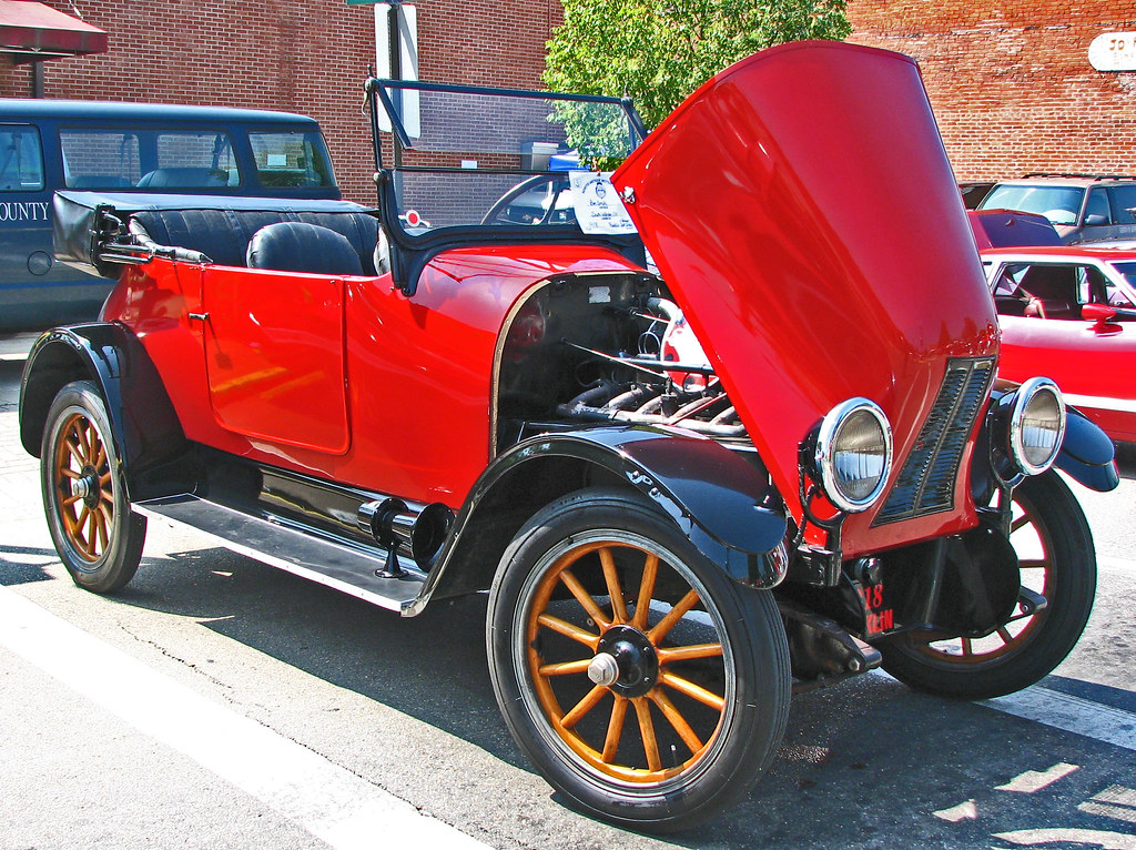 1918 Franklin A rare 1918 Franklin, the oldest car I saw a… Flickr