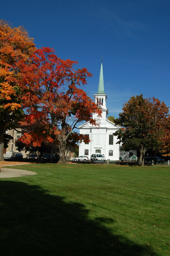 Clinton Green A church on the village green in Clinton, Ma… Brian