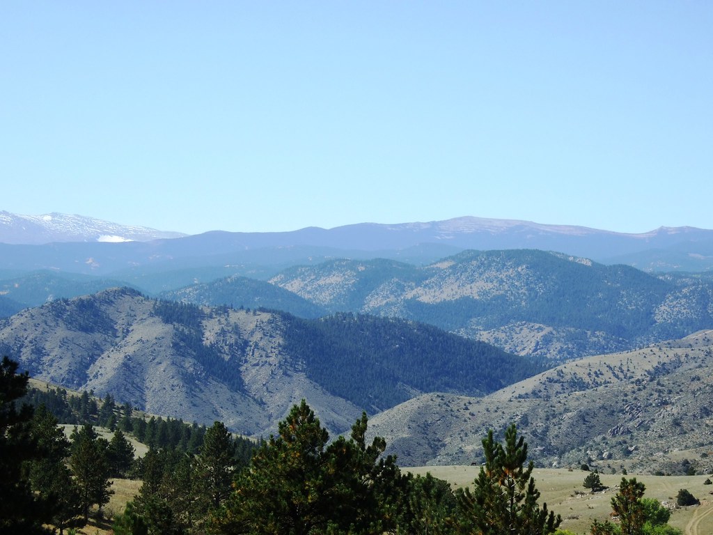 Mountain Range near Red Feather Lakes, CO Red Feather Lake… Flickr