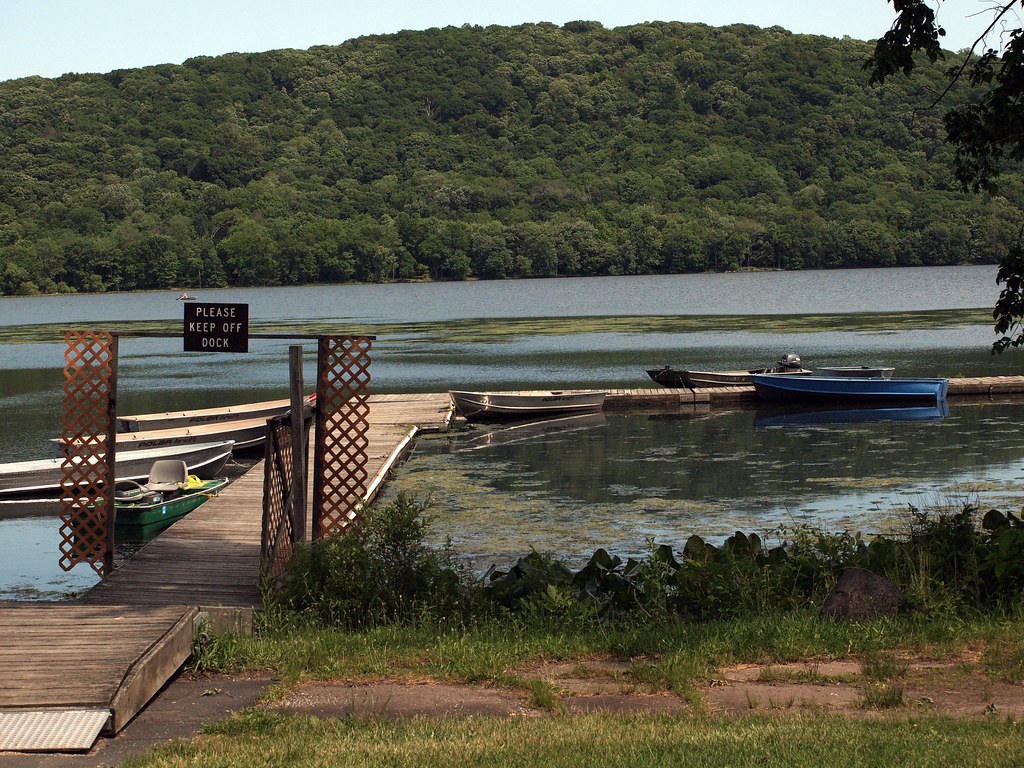 docked at rockland lake state park lampshadesurprise Flickr