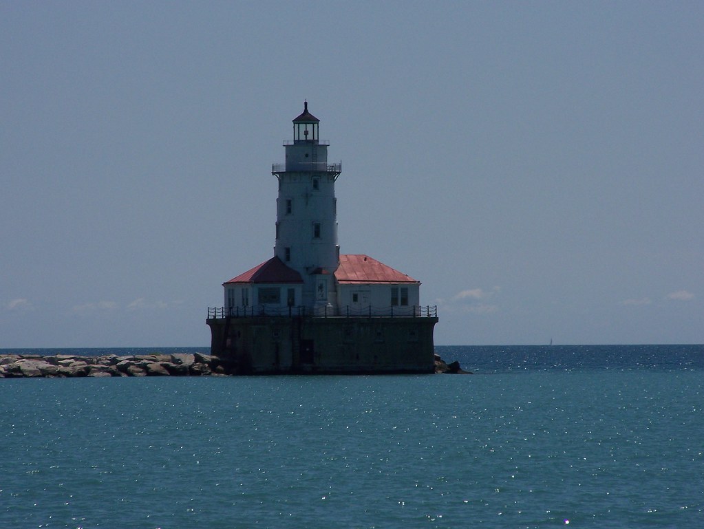100_3263 Light house In lake Michigan Jenn K Flickr