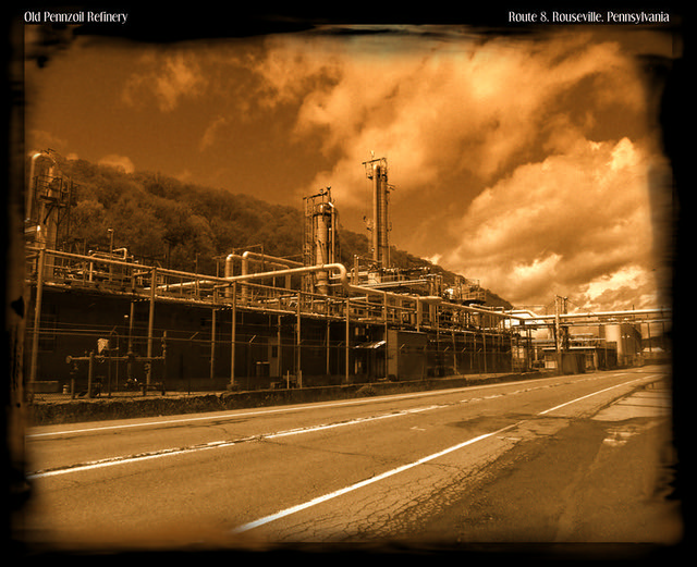 Pennzoil Refinery in Rouseville, Pennsylvania Pennzoil Ref… Flickr