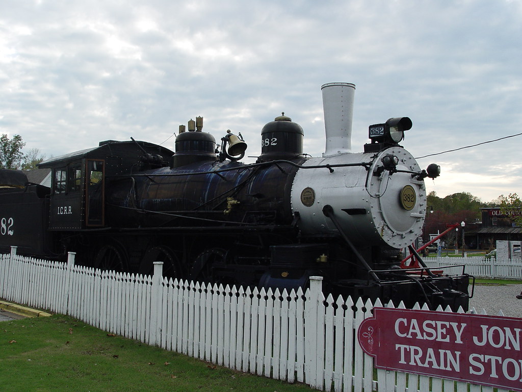 Engine 382 Casey Jones was at the controls of Engine 382 w… Flickr