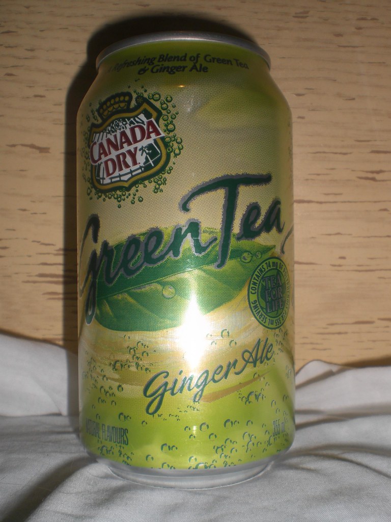 Canada Dry Green Tea with Ginger Ale Bought it at St. Lawr… Flickr