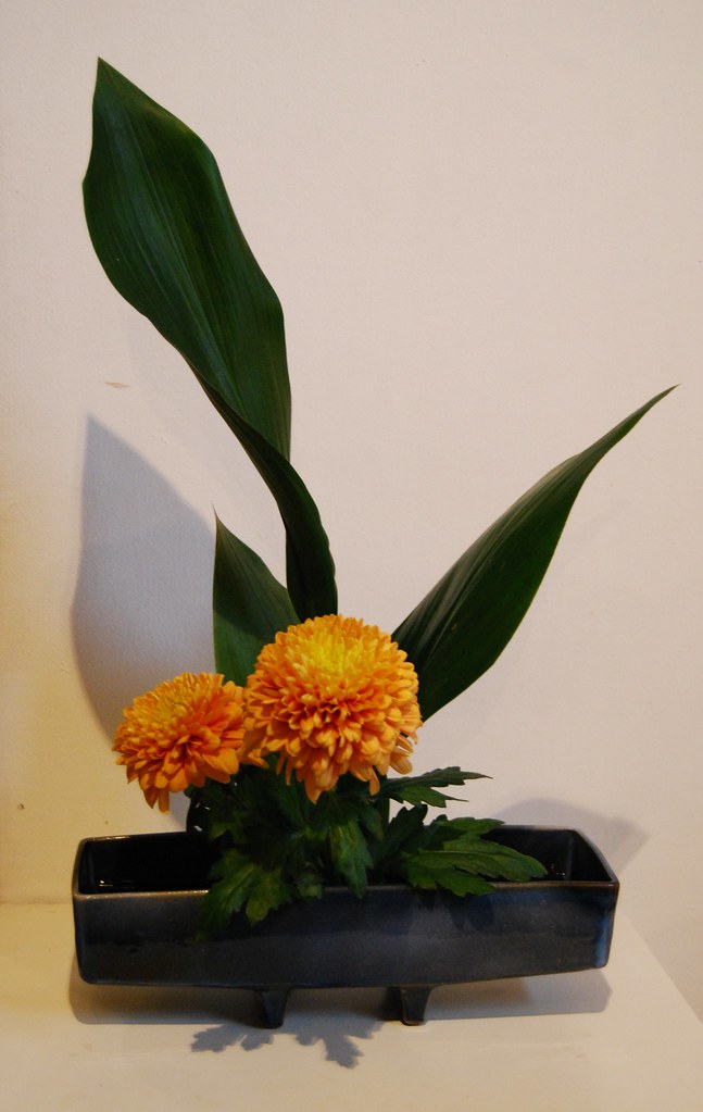 Ikebana 'Three directions' Ikebana at Zaalberg exposition Flickr