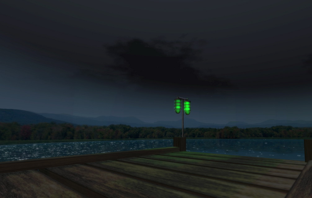 The green light at the end of the dock... September 2008 … Flickr