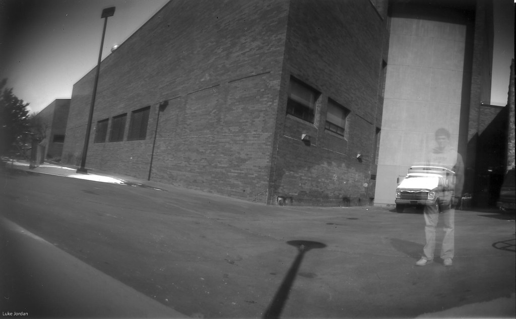 Pinhole Image Paper negative from paint can pinhole camera… Flickr