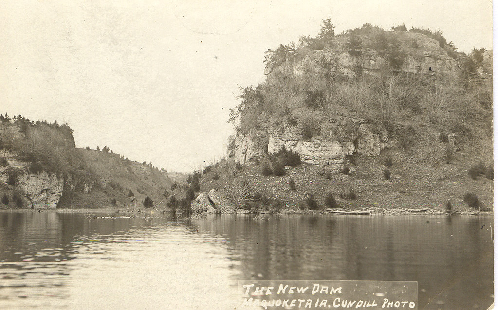 Maquoketa, Iowa, Pinhook, Lakehurst Dam On the back of the… Flickr