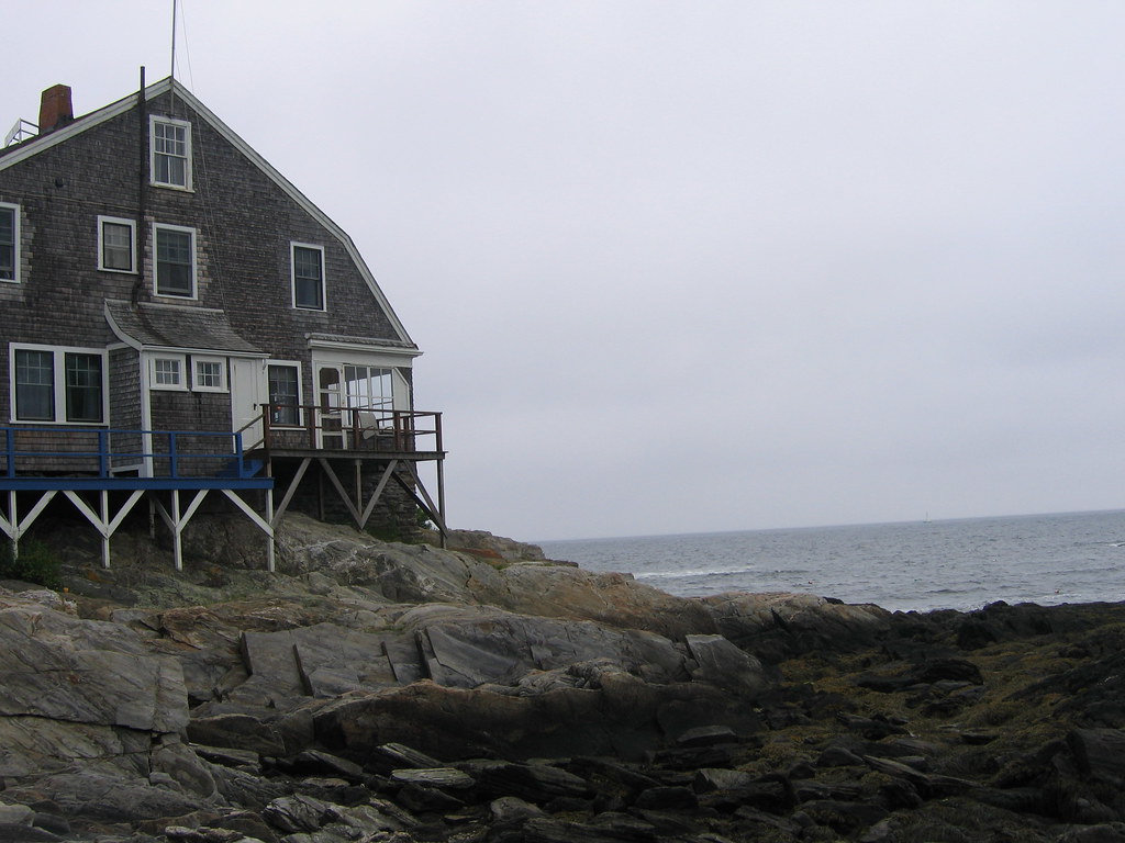The Driftwood Inn on Bailey Island, Maine. matthewdavie Flickr