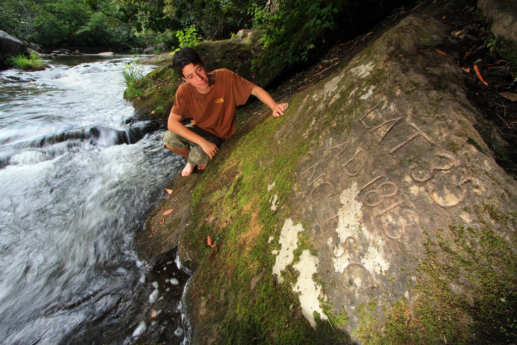 commissioner rock, chattooga river, ellicott rock wilderness, sumter