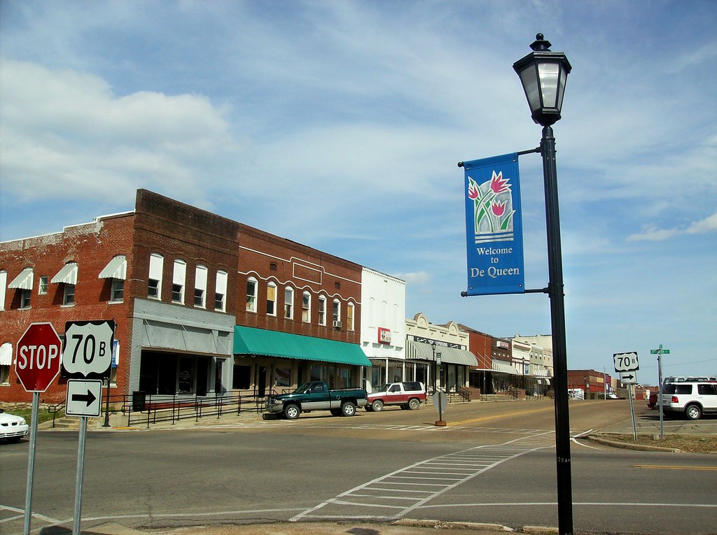 Beautiful Downtown DeQueen, Arkansas J. Stephen Conn Flickr