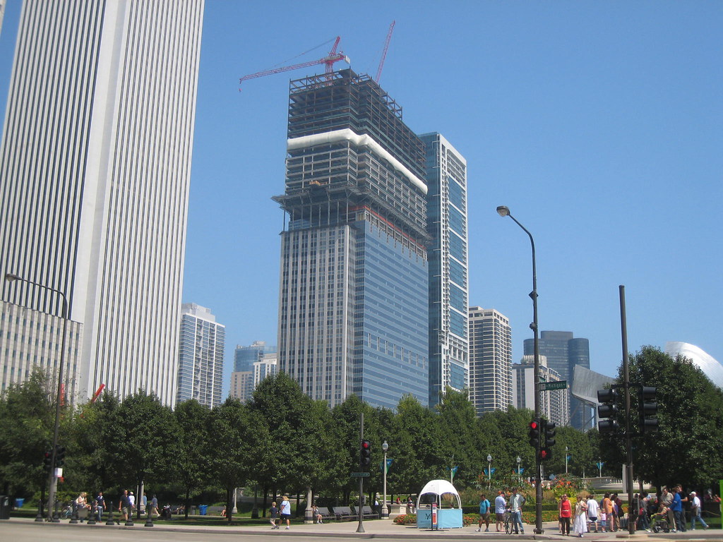 Blue Cross Blue Shield Building Construction Chicago Flickr