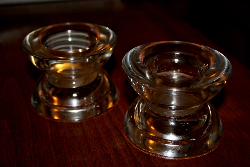 Candle Holders Revamped Ikea votive holders. Four holders … Flickr