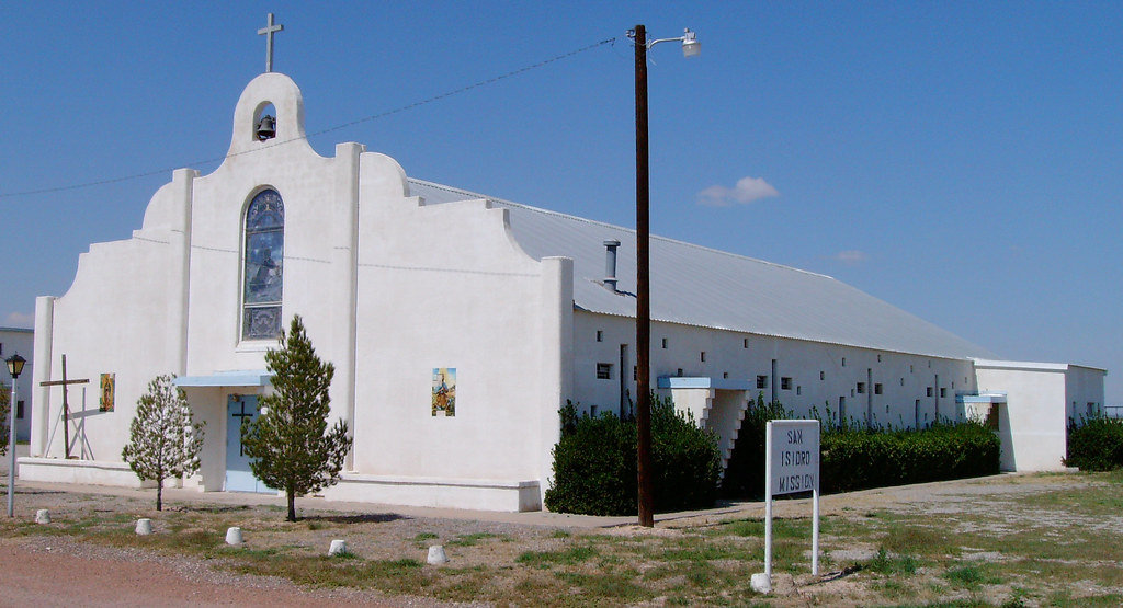 San Isidro Mission (Dell City, Texas) This catholic church… Flickr