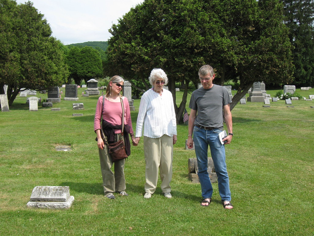 Wells Cemetery, Little Genesee, NY Grotjahns Sherman Clarke Flickr