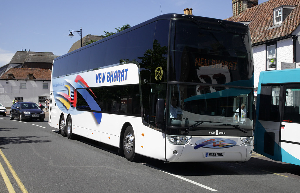 New Bharat Coaches BC13 NBC Epsom Looking very impressive … Flickr