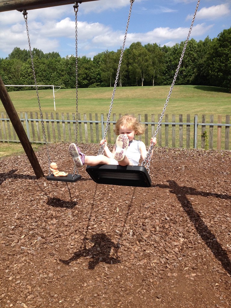 On the big girl swing Easton_Adventures Flickr