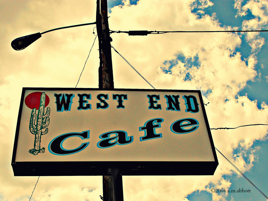 West End Cafe So good. ©2008 a.m.abbott a.m.abbott Flickr