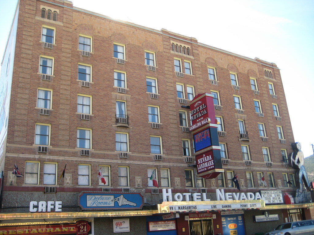 Hotel Nevada If you ever want a fun experience, visit this… Flickr