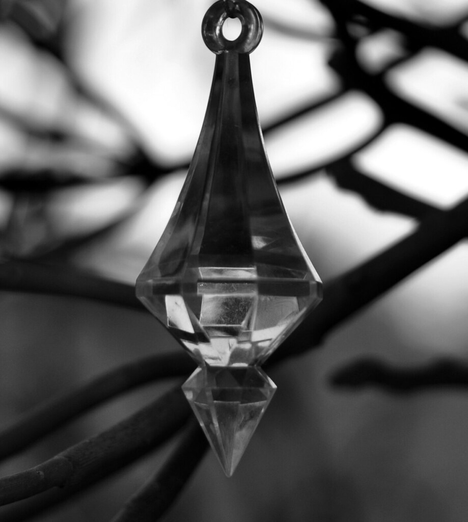 tree crystal a crystal hanging in a tree outside a bedroom… Flickr