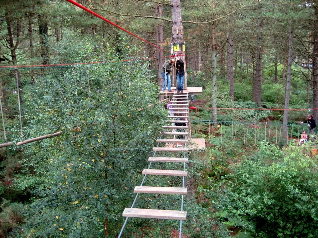Rope Bridge Very Indiana Jones. SteveR Flickr