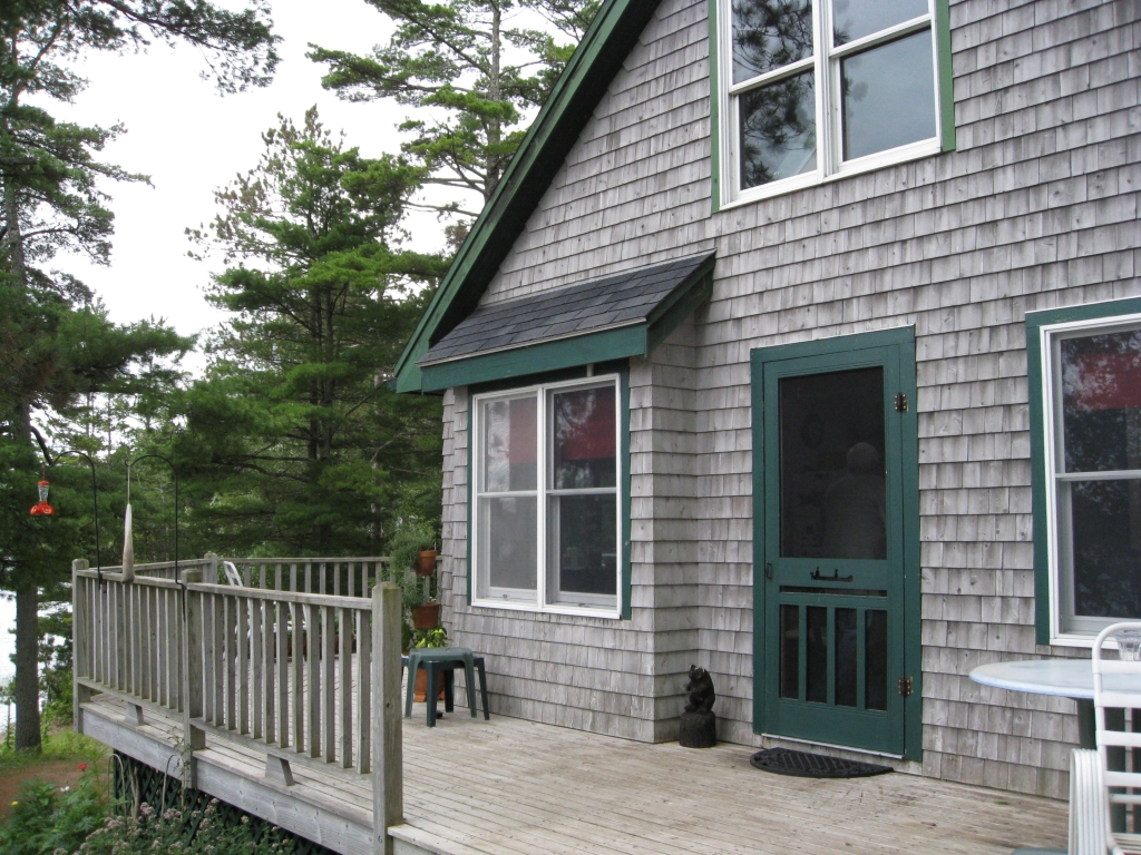 Camp This is the camp on Chain Lake, near Machias. steinba Flickr