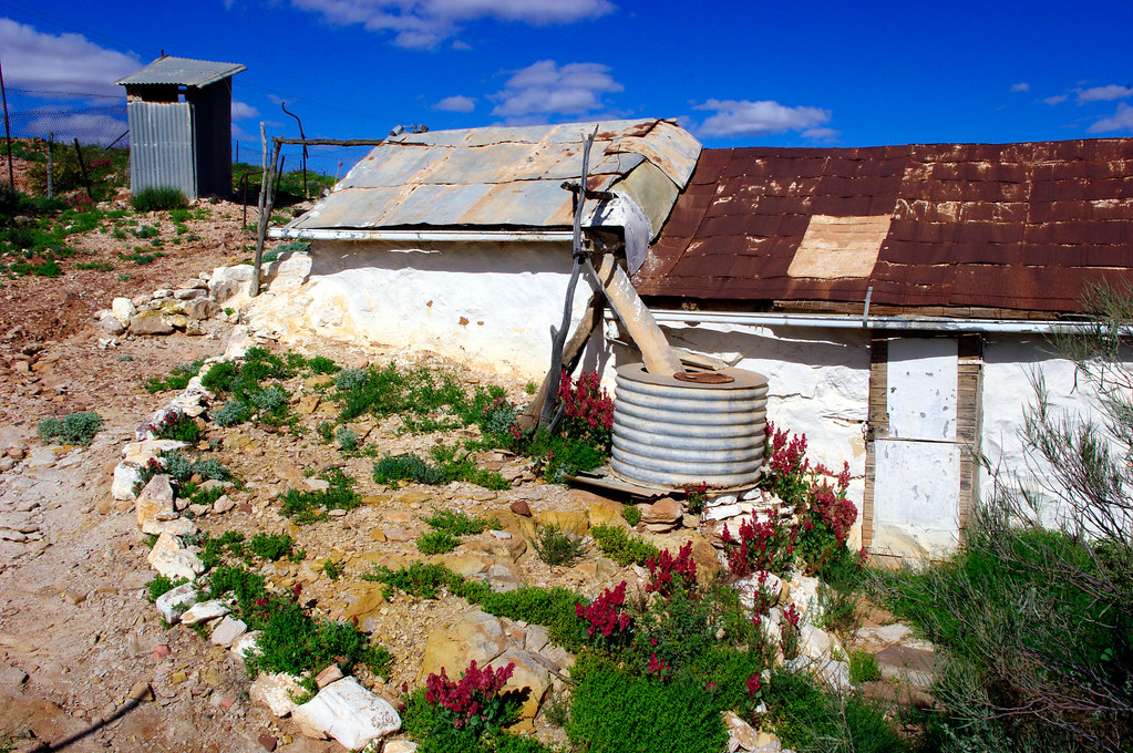 Andamooka opal fields 1930s dugout This shack is typical o… Flickr