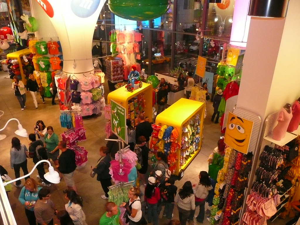 M&M Flagship Store (Times Square New York City) a photo on Flickriver