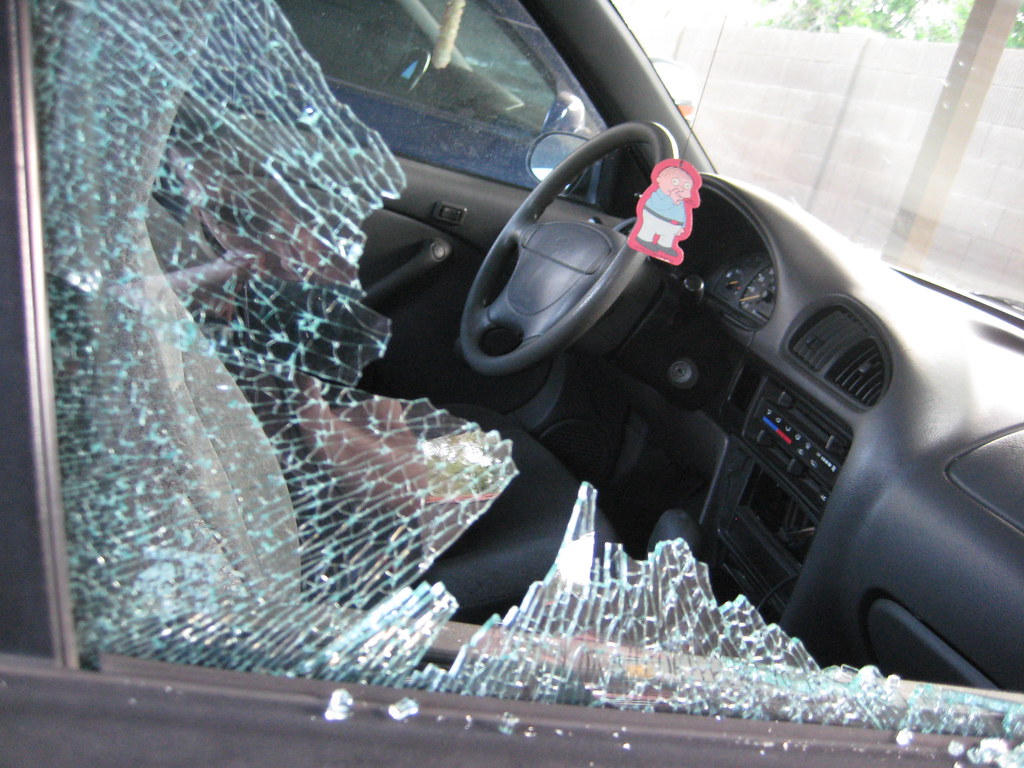 Vandalized My car Vandalized window broken Stereo Stolen Widget