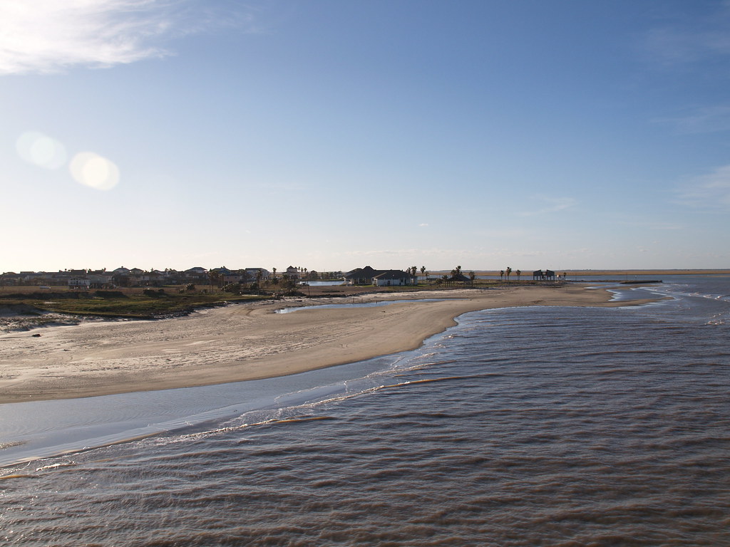 Between Surfside Beach and Galveston Texas On 257 Blue Wat… Flickr