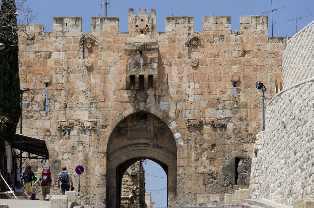 Israel 2011 The Lions' Gate is located in the Old City Wal… Flickr