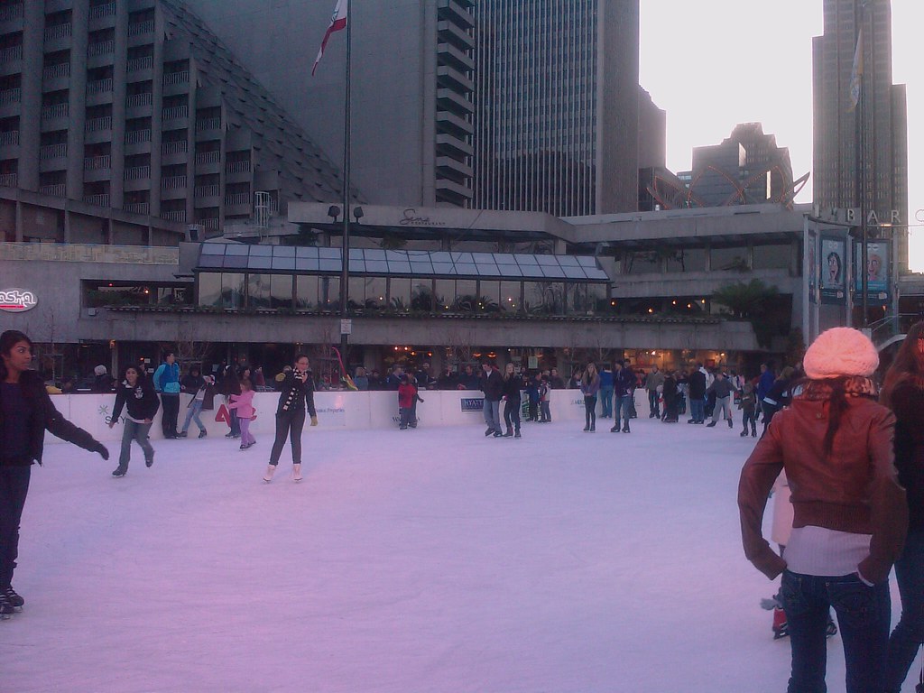 Ice Skating Rink San Francisco at the end of Market next t… Flickr