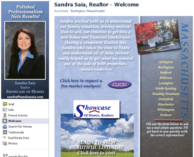 sandra saia real estate facebook page Facebook Fan Page fo… Flickr
