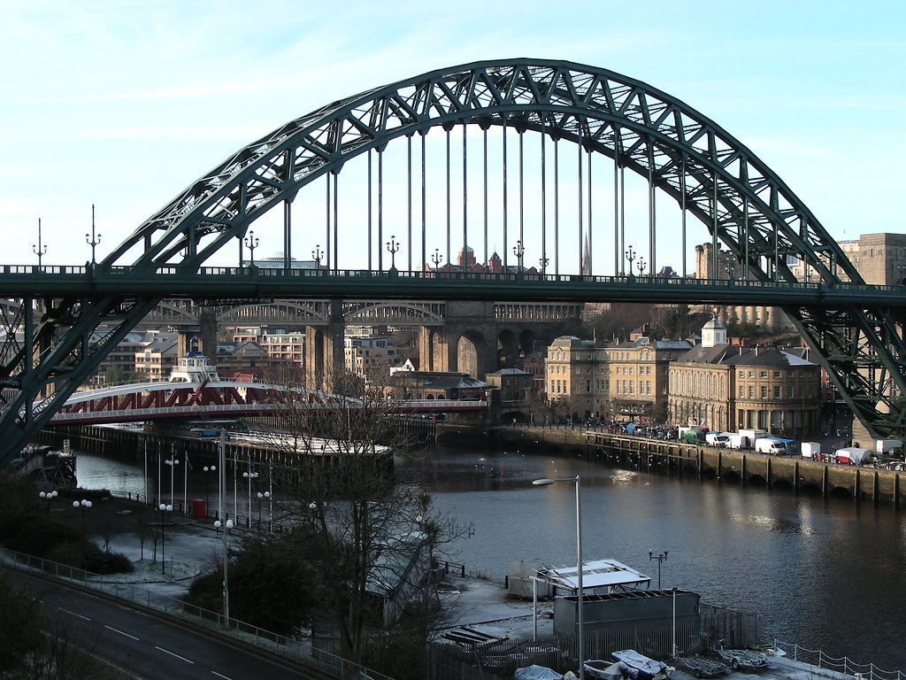 Threesome High Level Bridge, Swing Bridge and Tynebridge Kristina D