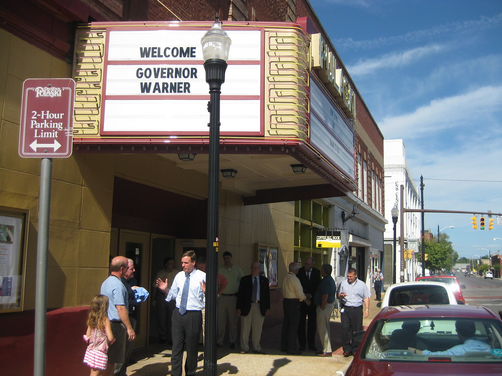 Historic Pulaski Theater Mark Warner Flickr