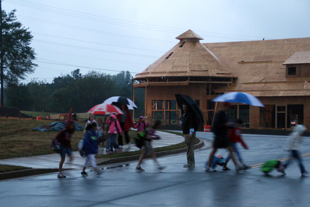 Sweet Apple Elementary Walk to School Day 2008 John Trainor Flickr