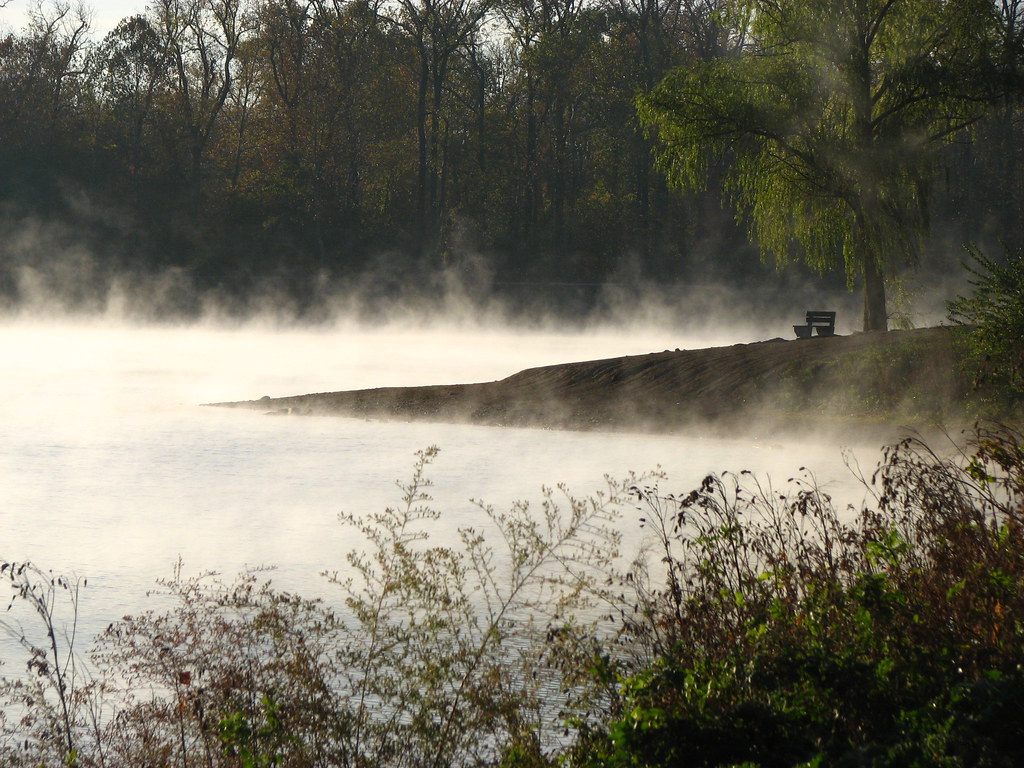Antrim Lake Steam Antrim Lake, Columbus, Ohio godpasta Flickr
