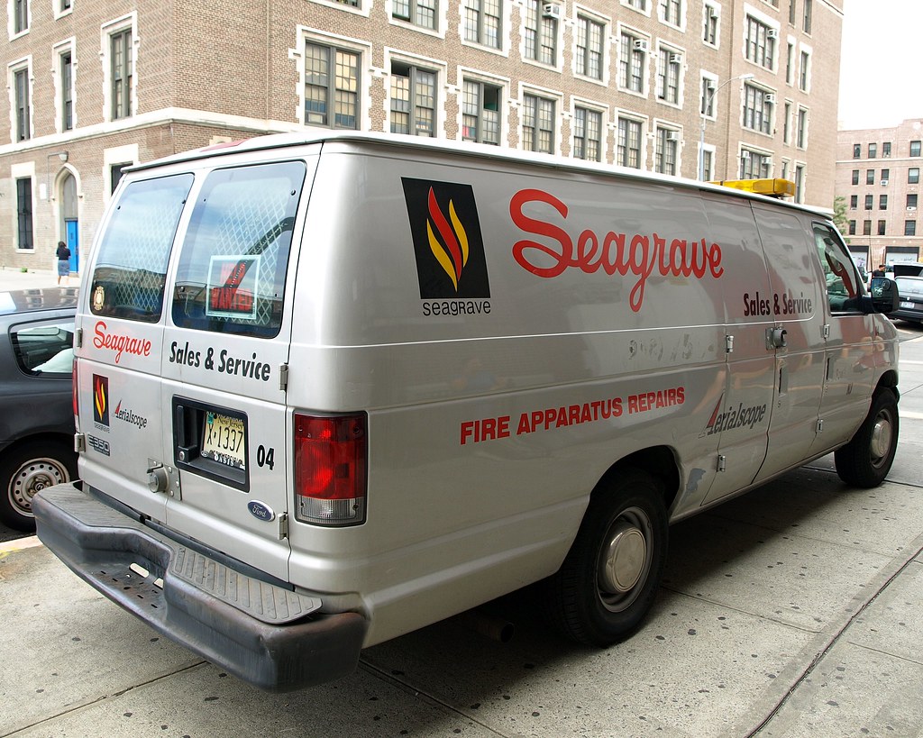 E095s FDNY Seagrave Sales & Service Van, Inwood, New York … Flickr