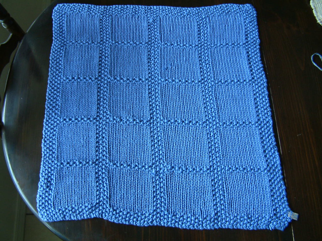 Seed Stitch Baby Blanket moevanspe Flickr