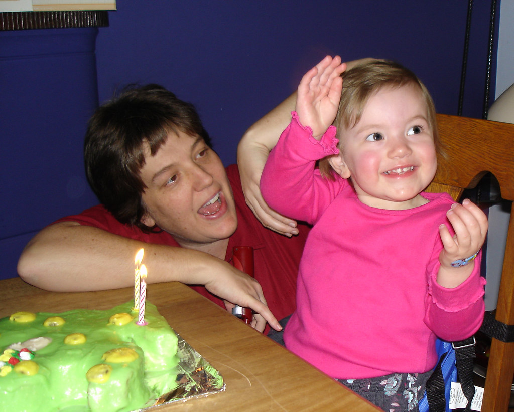 Of course I know how to blow out the candles!!! A wave to … Flickr