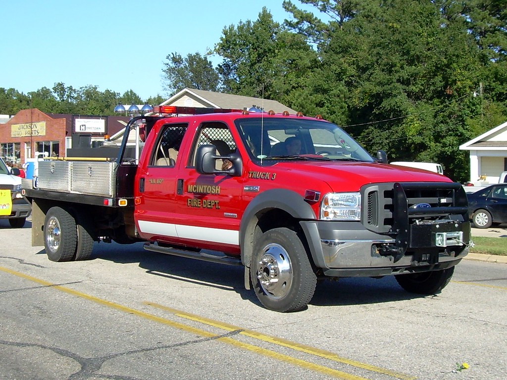 McIntosh Alabama Fire Dept. Truck 3 This photo was made at… Flickr