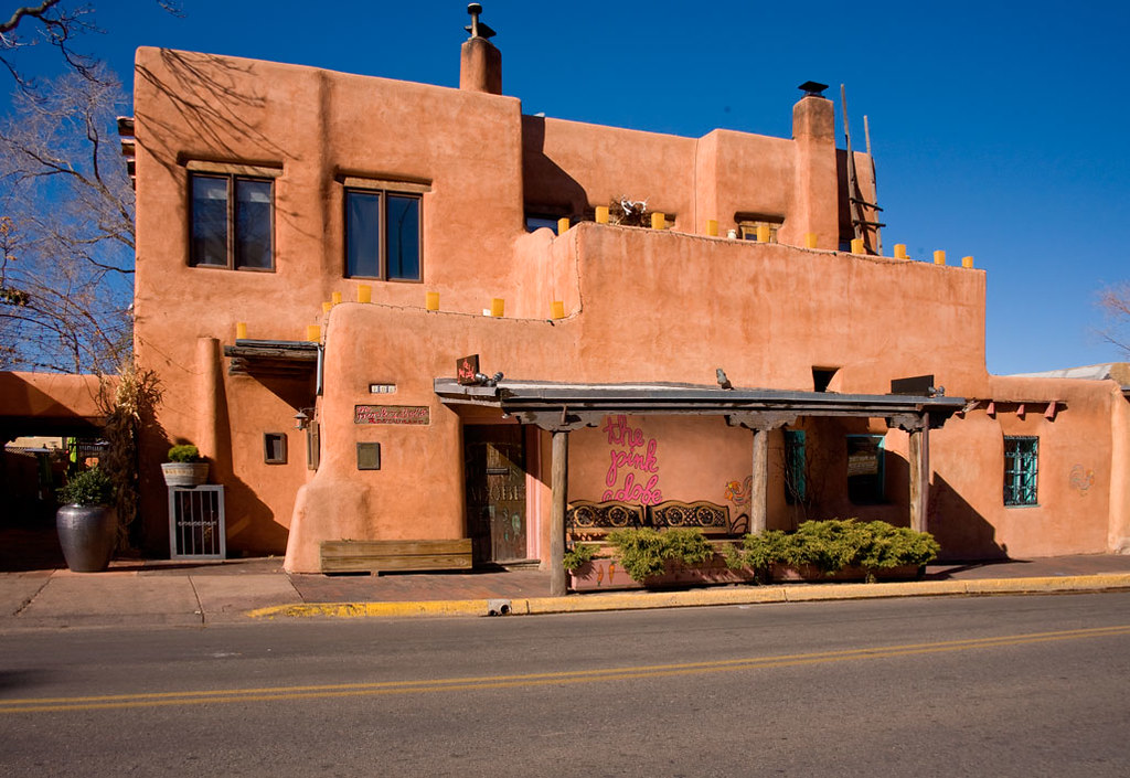 Pink Adobe Restaurant Chris Flickr