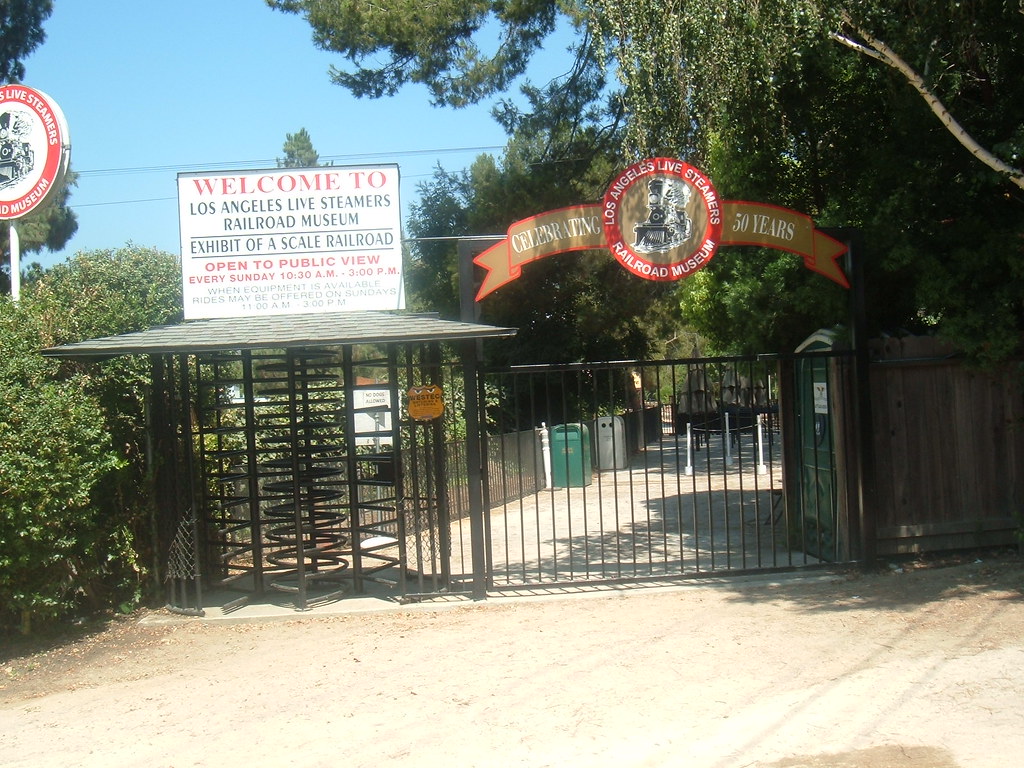 Griffith Park Los Angeles Live Steamers Railroad Museum. David