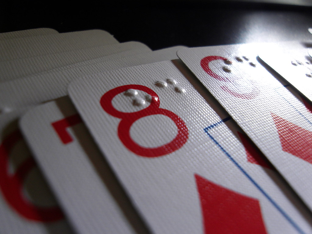 Braille cards 4 closeup on the braille markings beerboxerboy Flickr