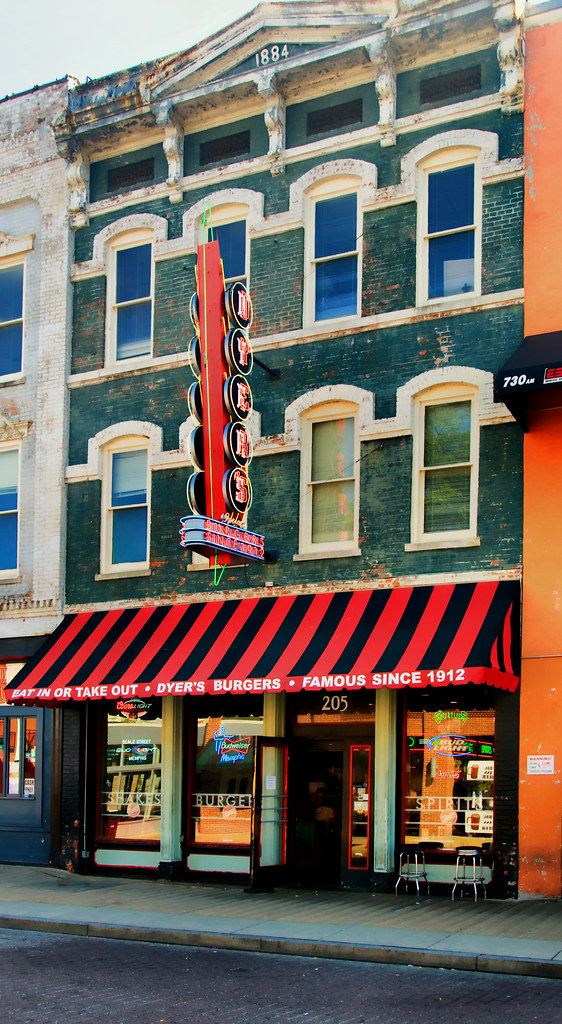 Dyers Famous Burgers Dyers Burgers located on Beale Street… Flickr