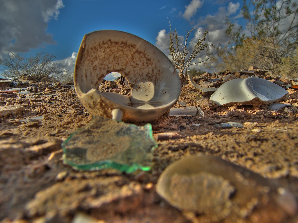 Tea Time (HDR) Old landfill near Aztec, southern Arizona Deborah